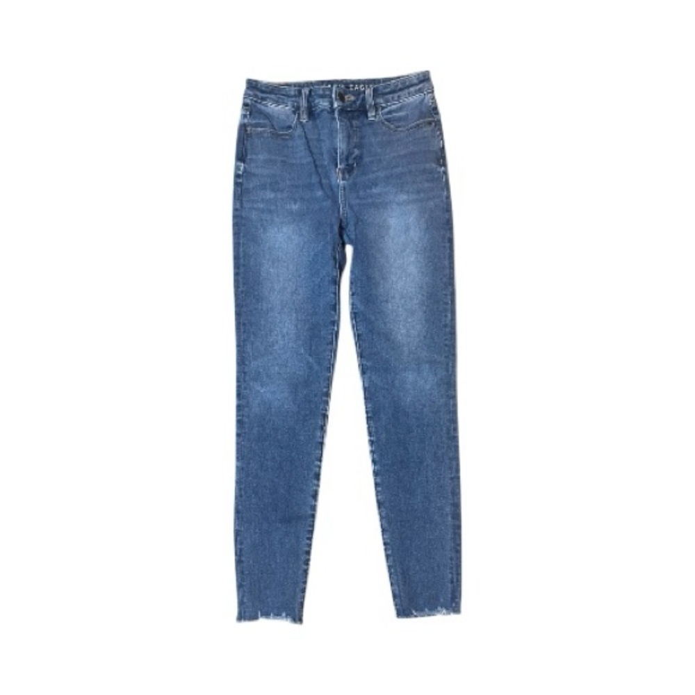 AMERICAN EAGLE-SUPER HIGH RISE JEGGING-SIZE 0 SHORT